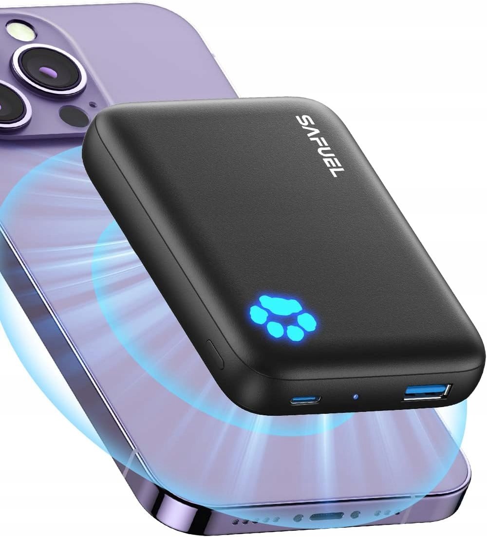 Powerbank SAFUEL 10000 mAh czarny