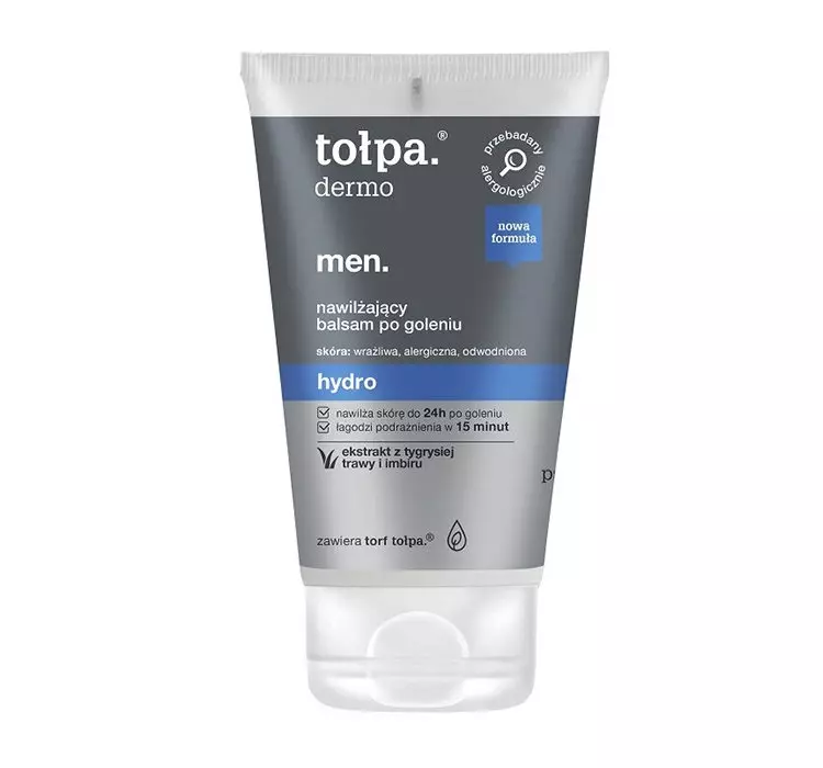 Tołpa dermo men hydro balsam po goleniu + próbka