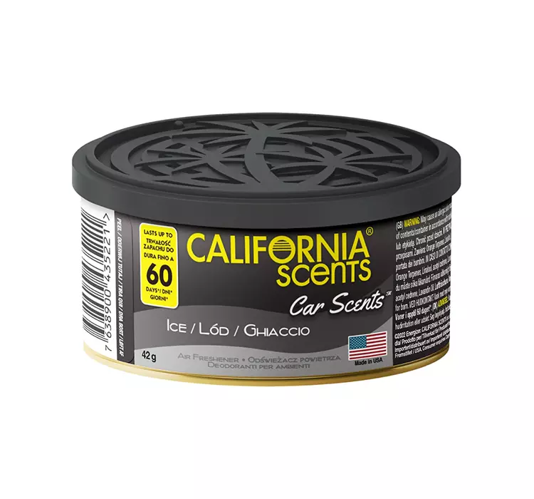 CALIFORNIA SCENTS puszka zapachowa do auta Ice - męskie perfumy CAL000078