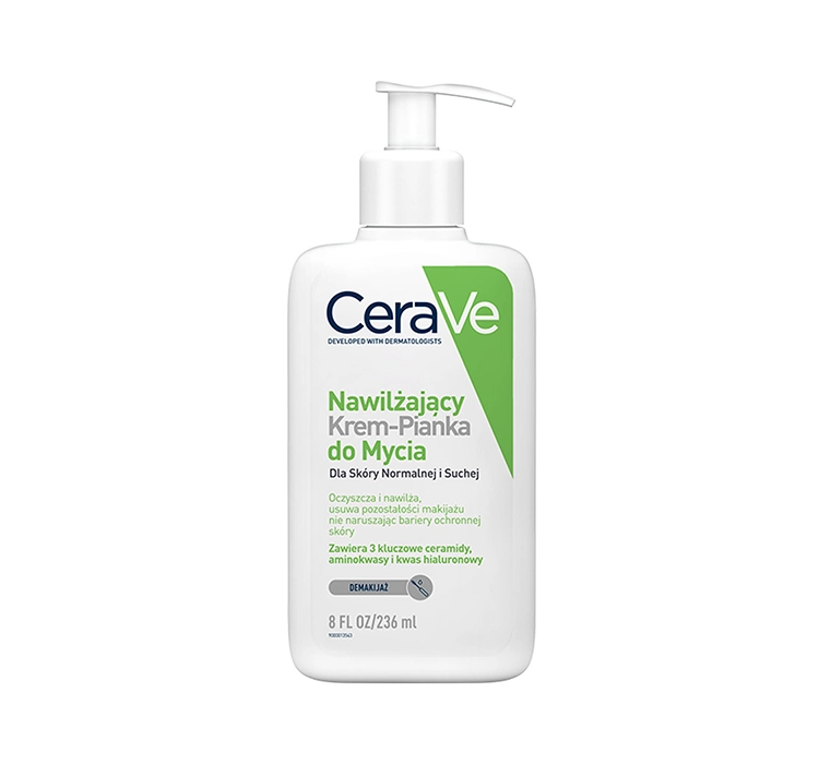 CeraVe CeraVe Facial Cleansers Hydrating Cream-to-Foam krem oczyszczający 236 ml