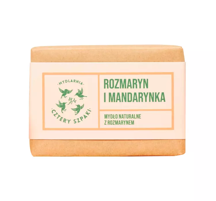 Mydlarnia 4 Szpaki 4 Szpaki - Mydło W Kostce Rozmaryn I Mandarynka - 110G