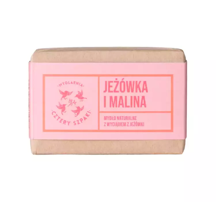 4szpaki Mydło Jeżówka i Malina- Z wyciągiem z Jeżówki 110 g D586-921CB