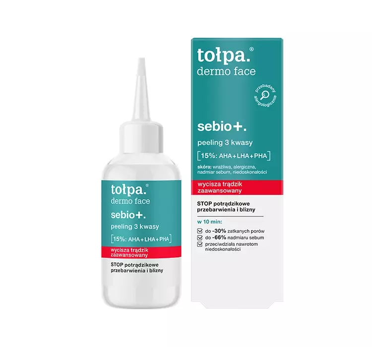 Tołpa Dermo Face Sebio+ Peeling 3 kwasy 50ml
