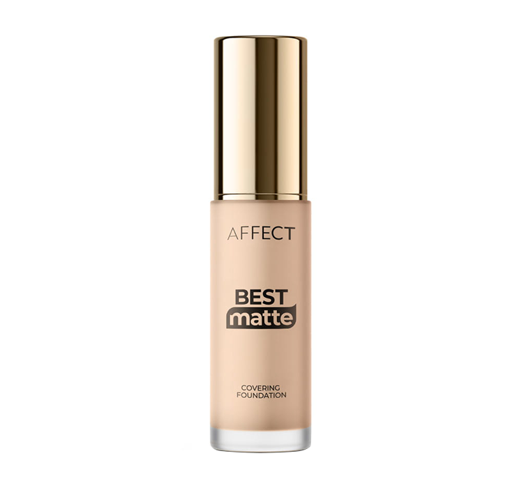 Affect Best Matte - Matowy podkład kryjący 3N 30ml
