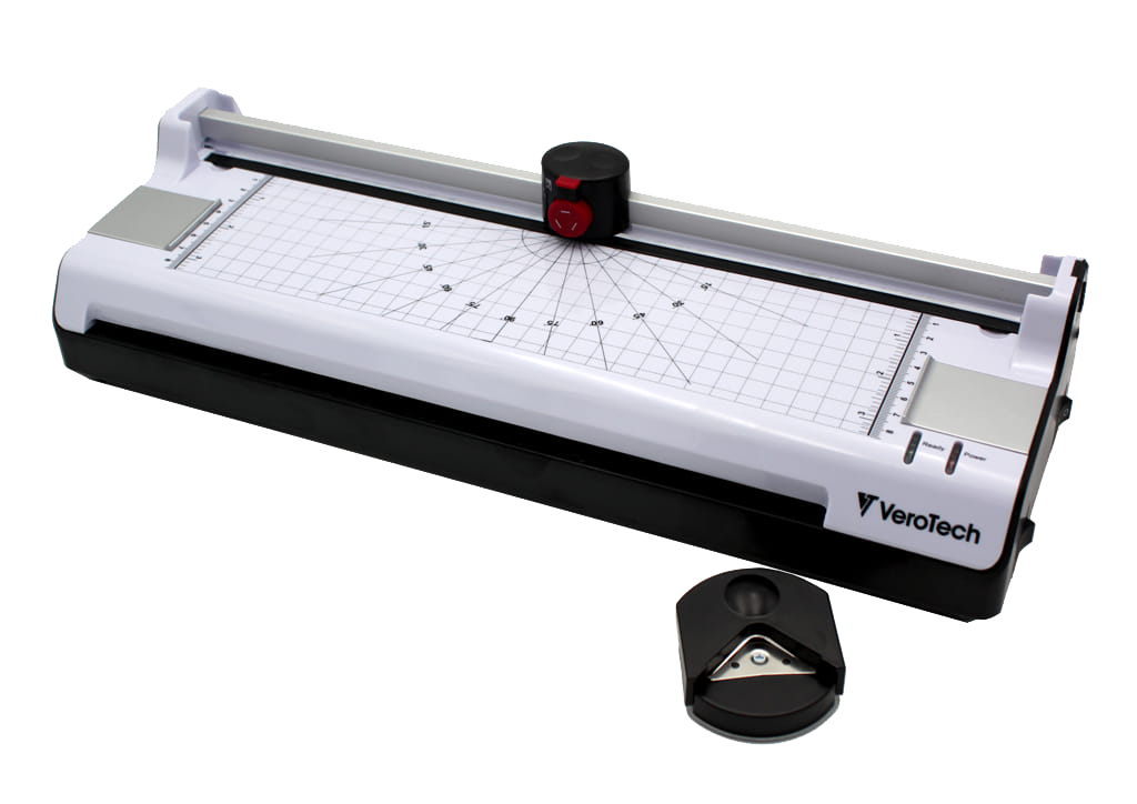 Laminator A3 z wbudowanym trymerem i zaokrąglaczem rogów Verotech VL-830
