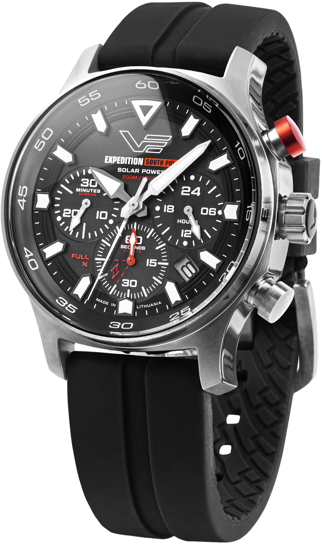 Zegarek Vostok Europe VR42-592A761SB Expedition South Pole Solar Chrono 43mm