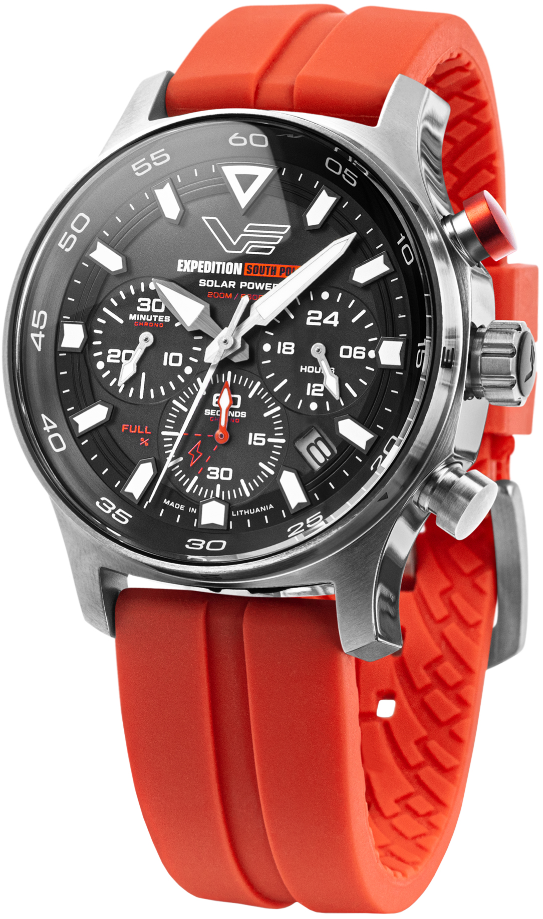 Zegarek Vostok Europe VR42-592A761SR Expedition South Pole Solar Chrono 43mm