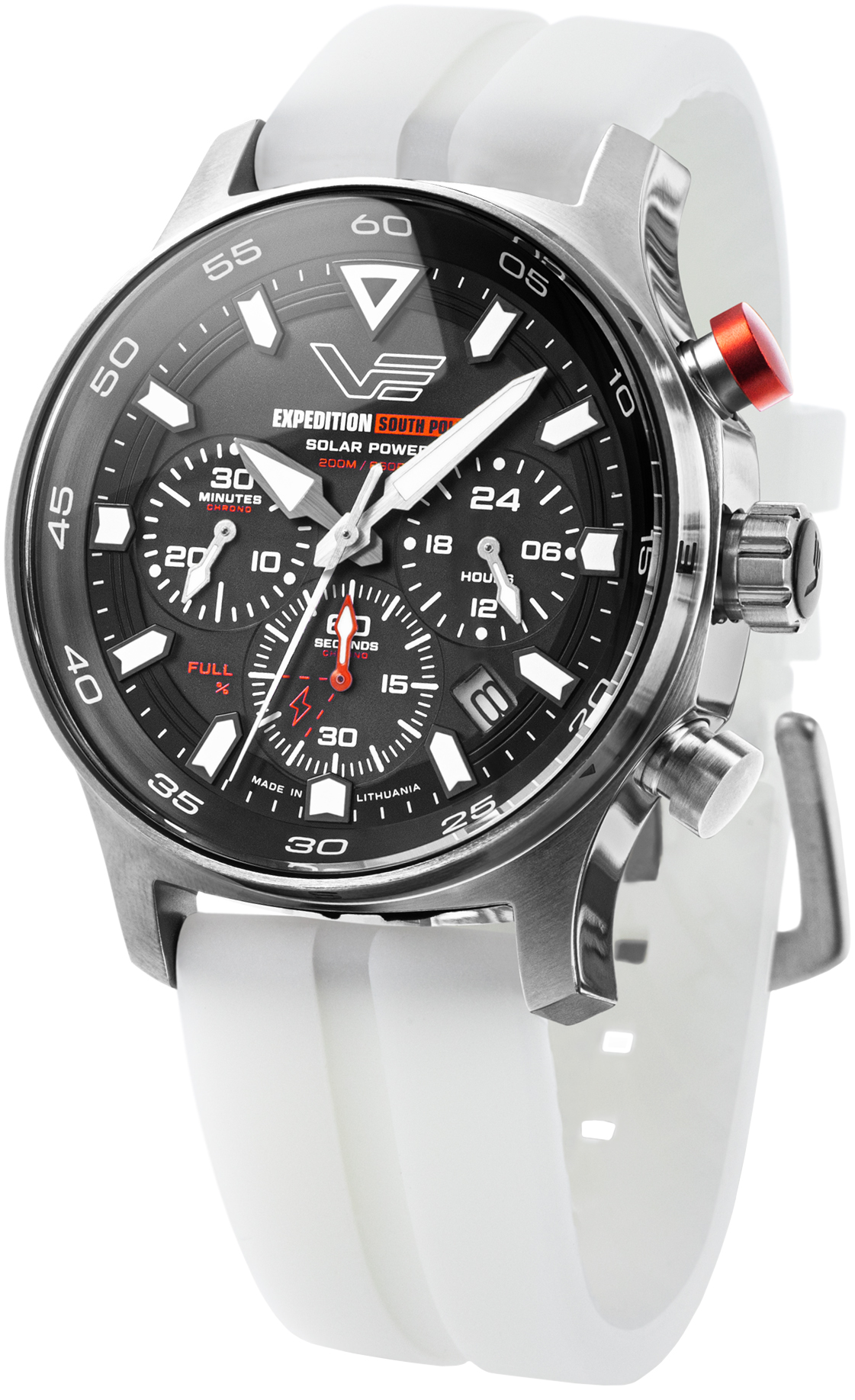 Zegarek Vostok Europe VR42-592A761SW Expedition South Pole Solar Chrono 43mm