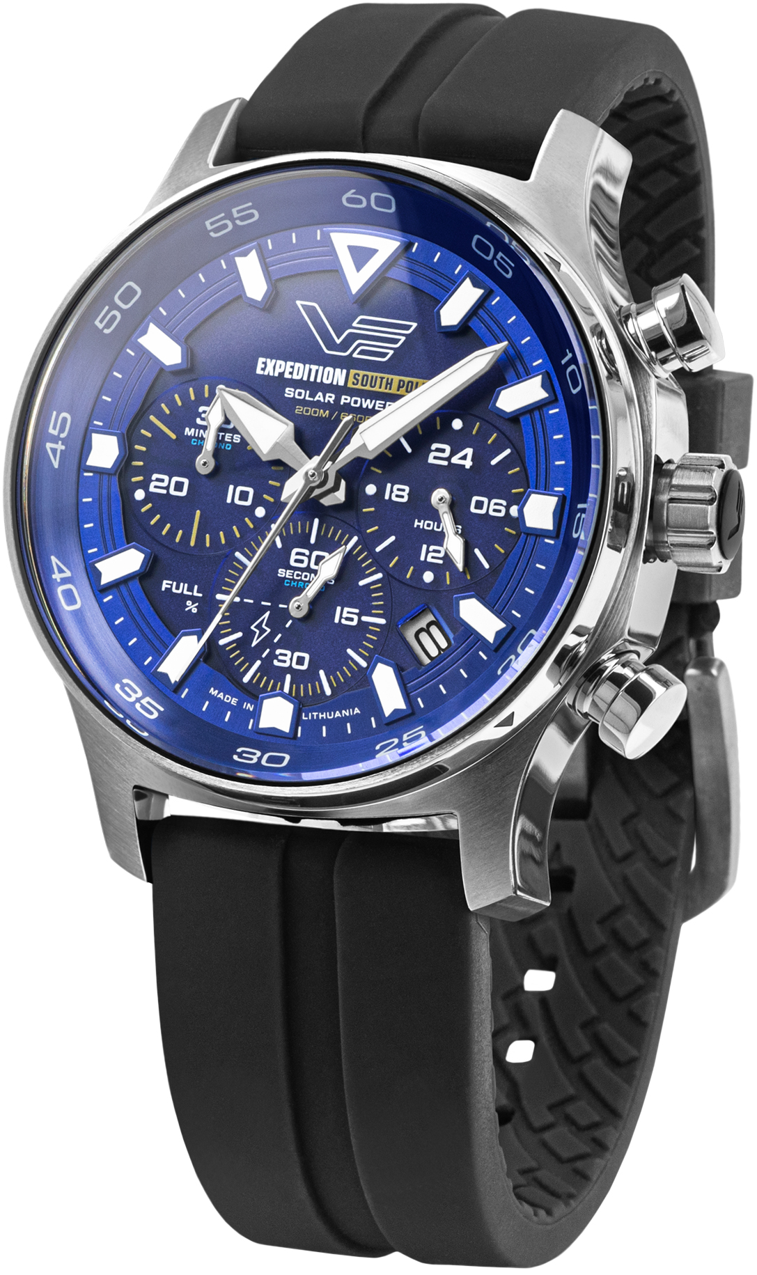 Zegarek Vostok Europe VR42-592A762SB Expedition South Pole Solar Chrono 43mm