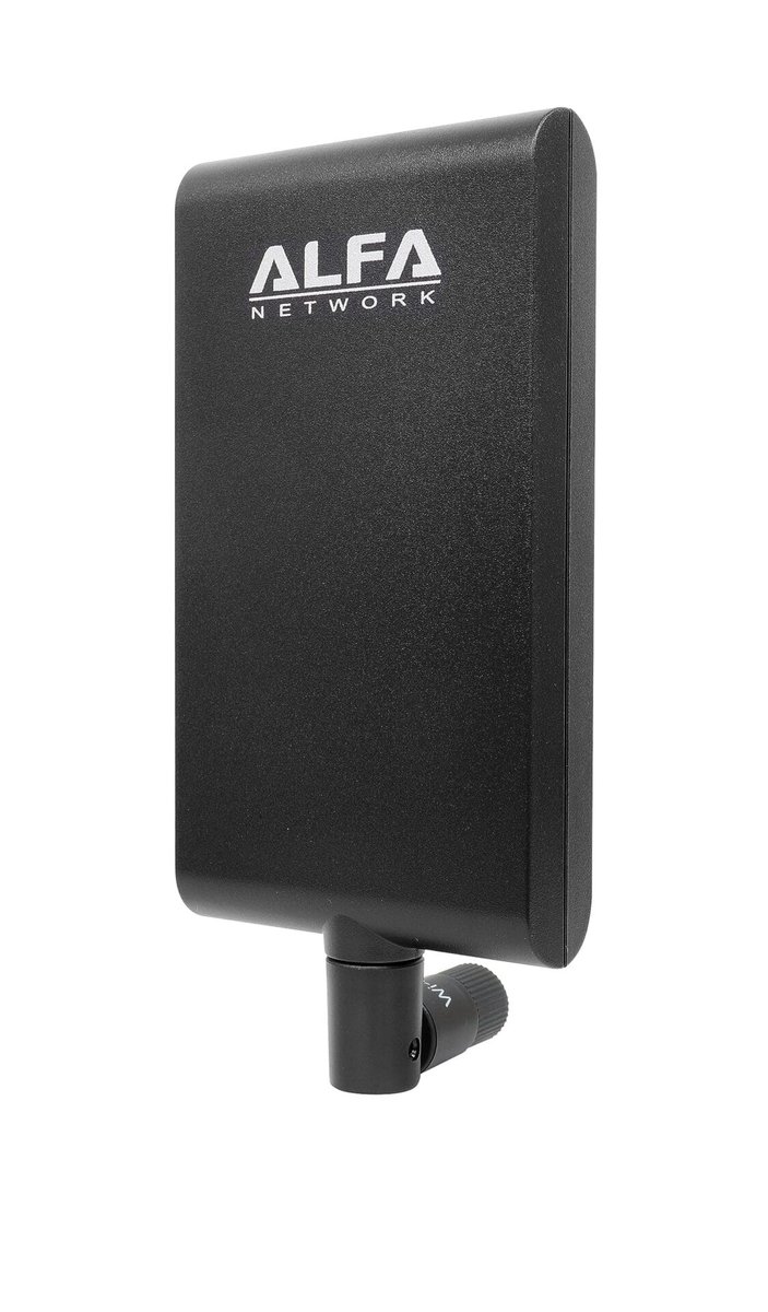 Alfa Network Alfa Apa-M25 - 2,4 Ghz / 5 Ghz 8 / 10Dbi Kierunkowa Antena Panelowa Z Złączem Rp-Sma - Zwiększ Zasięg I Wydajność Routera - Wifi Extender