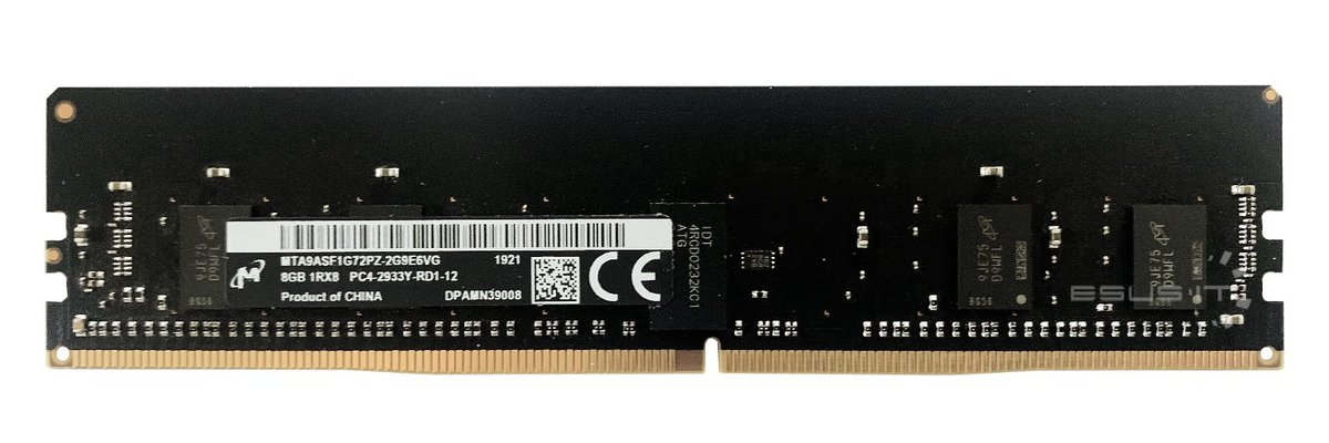 Micron  DDR4 8GB/3200 1 8 RDIMM STD 1Rx8