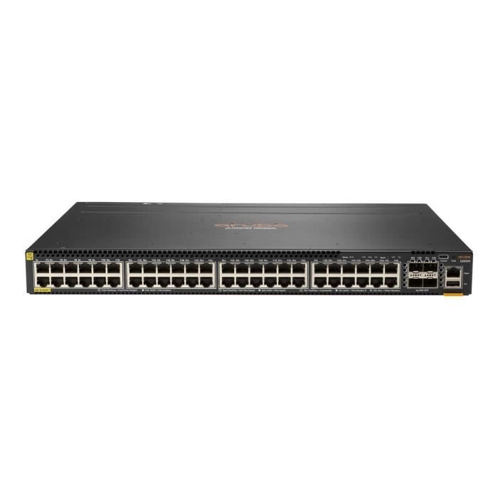 Przełącznik HPE Aruba 6300M 48-portowy 1GbE Class 4 PoE i 4-portowy SFP56 - czarny - TU