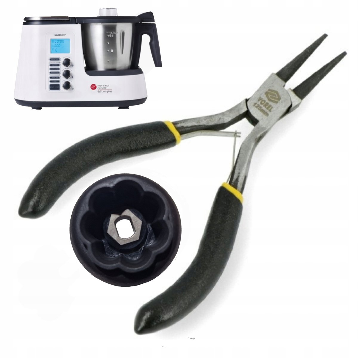 Sprzęgło sprzęgiełko na 7 ząbków do Monsieur Cuisine Edition Plus Lidlomix