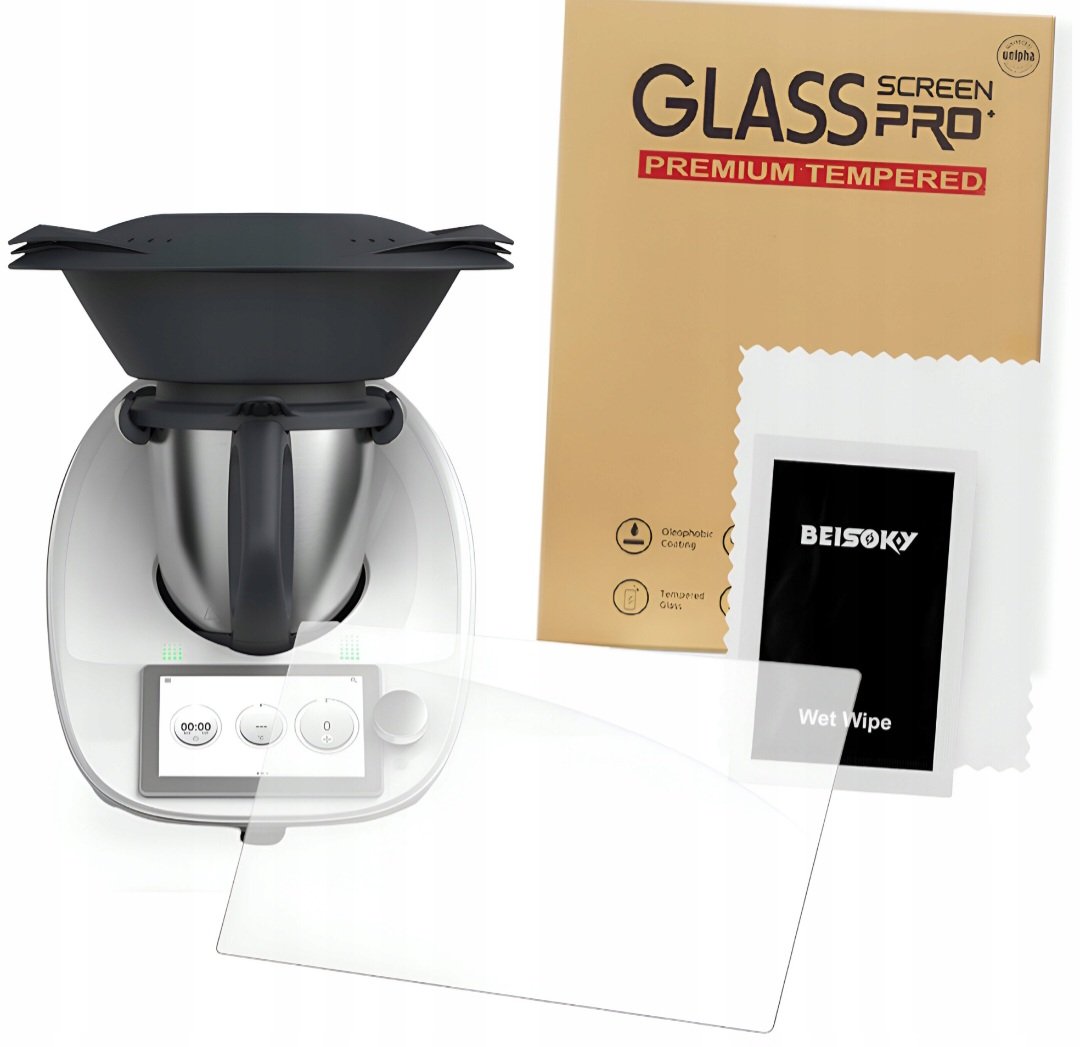 Szkło 9H PREMIUM ochrona wyświetlacza do Thermomix Vorwerk TM6