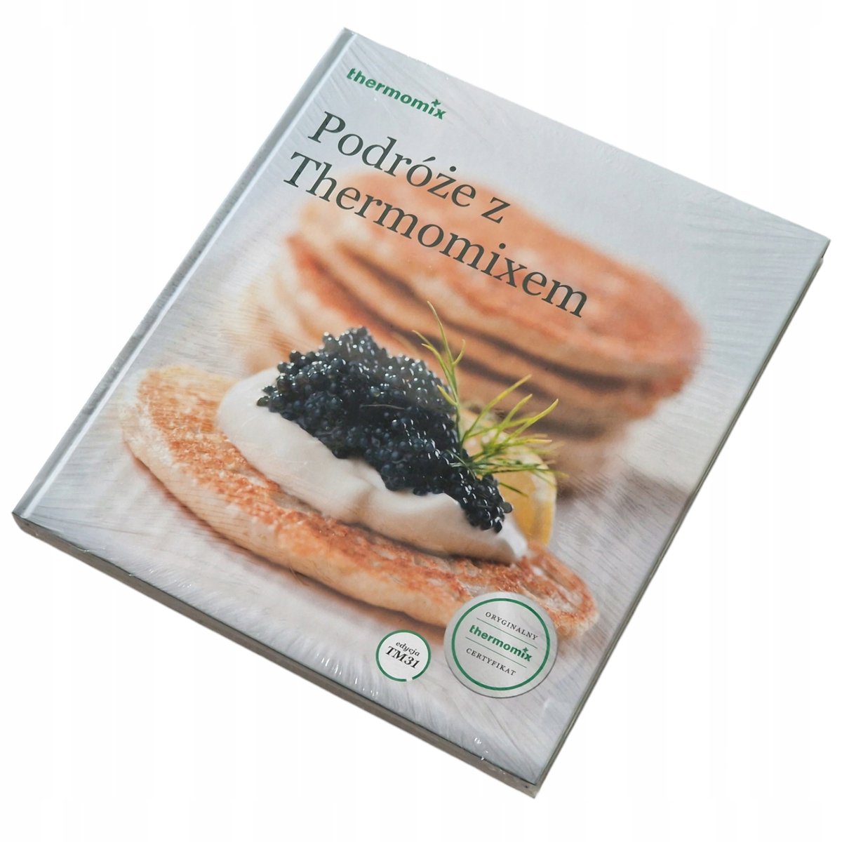 Książka z przepisami do Thermomix Vorwerk TM31 TM5 TM6 PODRÓŻE Z THERMOMIX