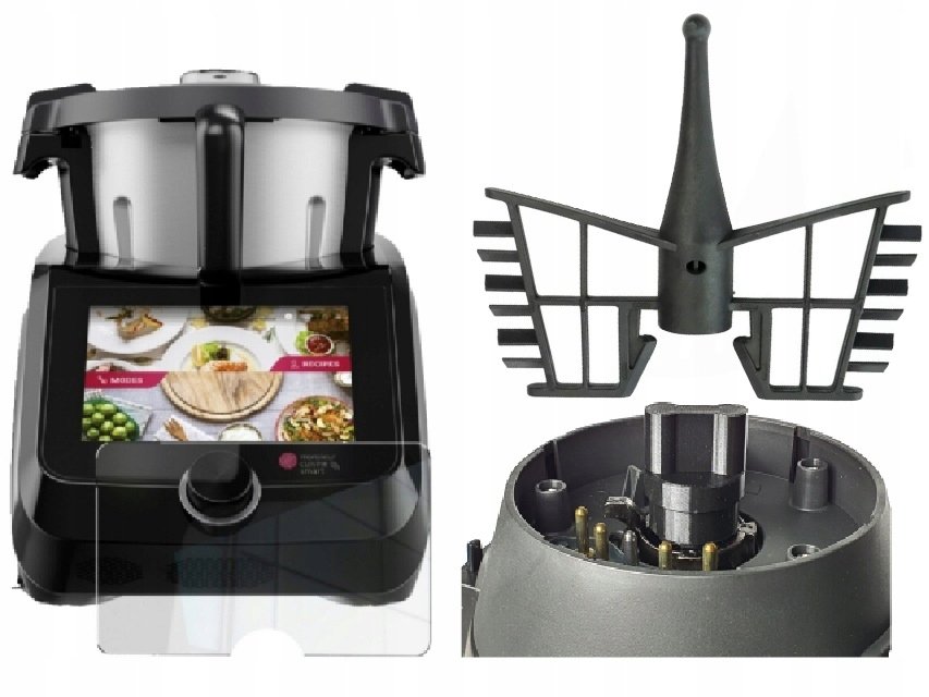 Motylek mieszadło hybryda folii usuwacz ciasta do Monsieur Cuisine Smart