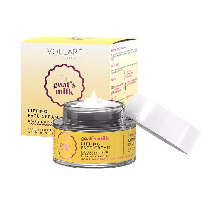 Vollare Kozie Mleko Liftingujący krem do twarzy na dzień i noc 50 ml