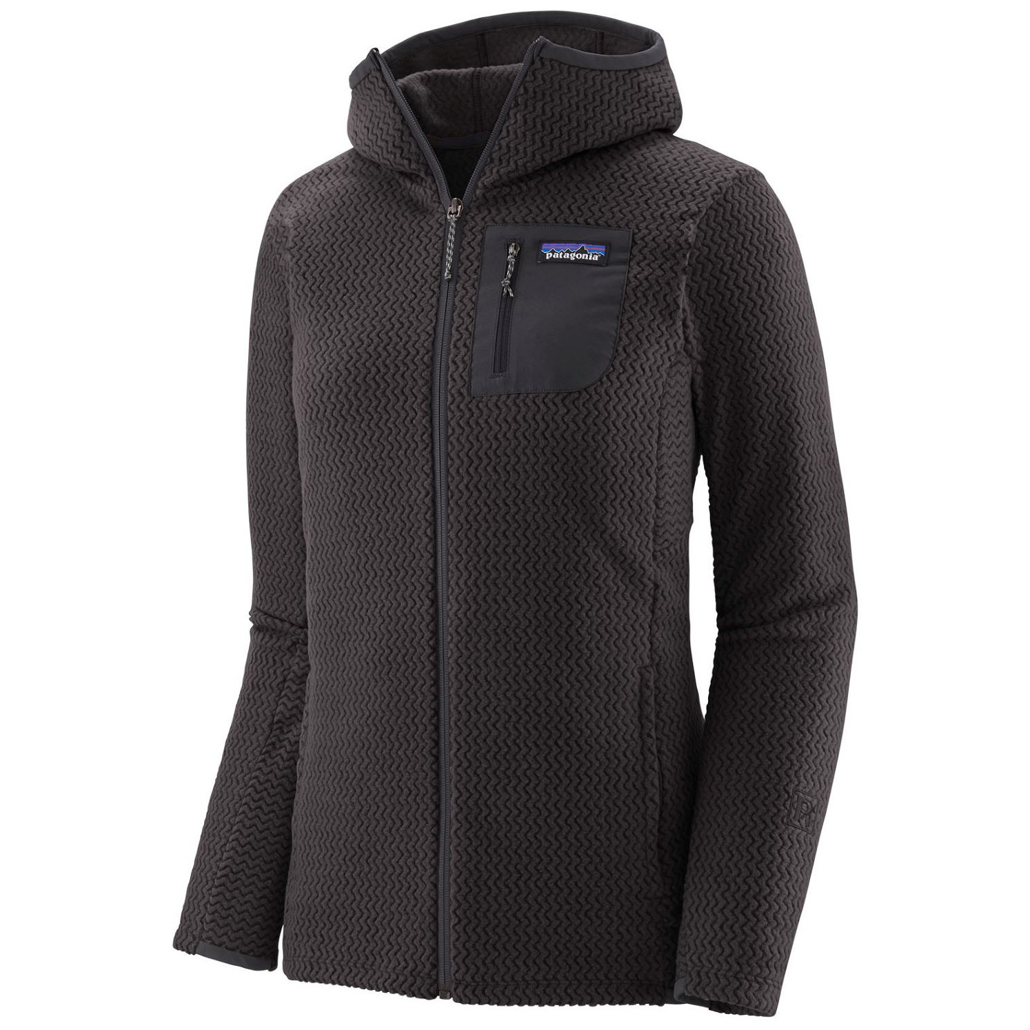 Bluza damska Patagonia R1 Air Full Zip Hoody Rozmiar: XS / Kolor: czarny