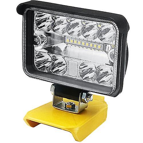 204w Led Lampa robocza 8600 Lm Latarka do baterii litowej Dewalt Xr 18v 20v 3 cale