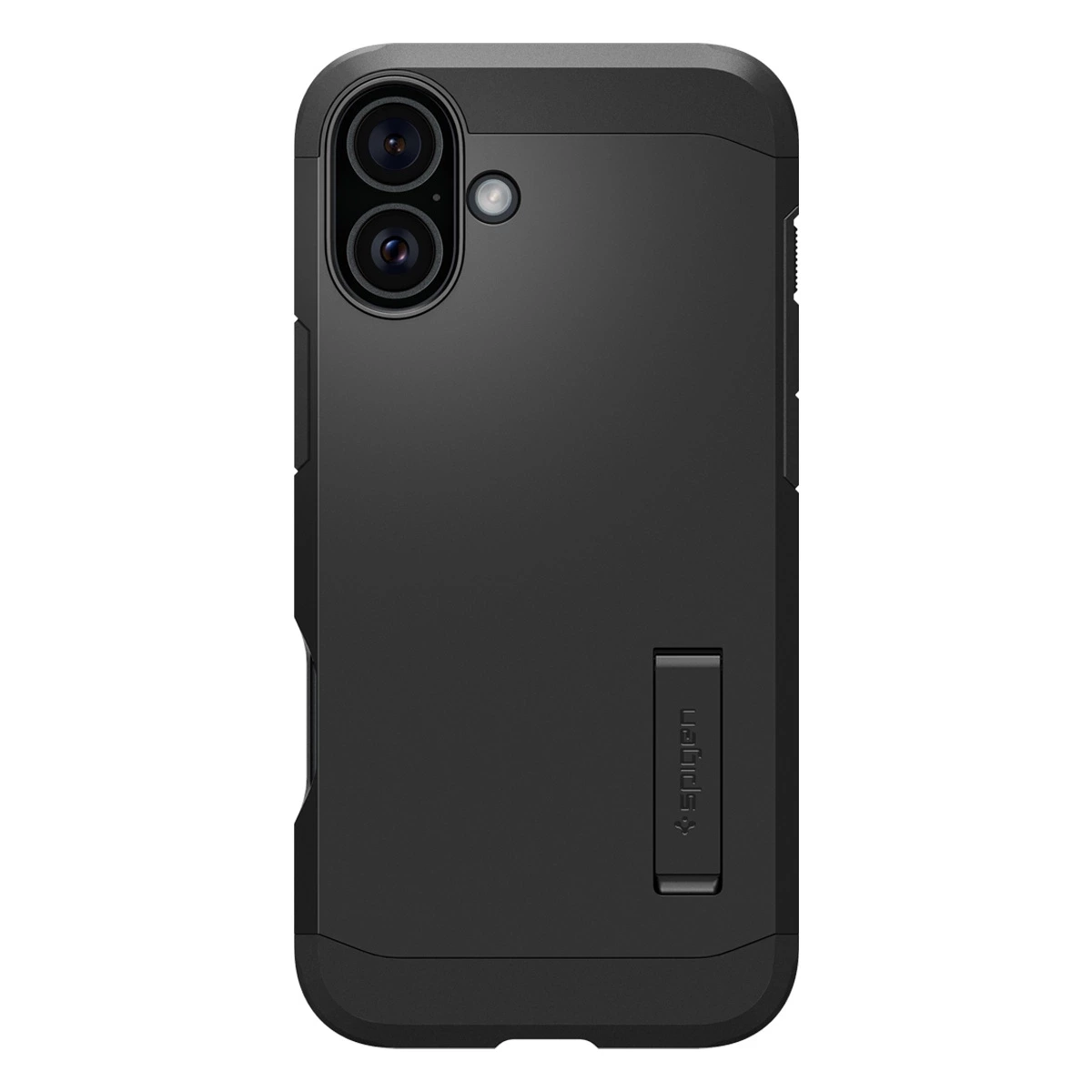 Etui Spigen Tough Armor MagSafe z podstawką na iPhone 16 - czarne