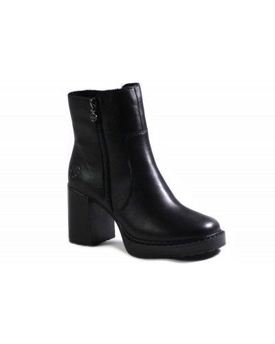 BOTKI RIEKER - Y4155-01 BLACK - Rieker