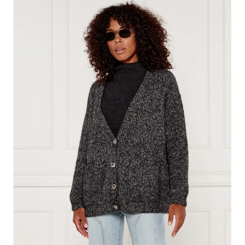 Pinko Wełniany kardigan ERBACEO | Oversize fit