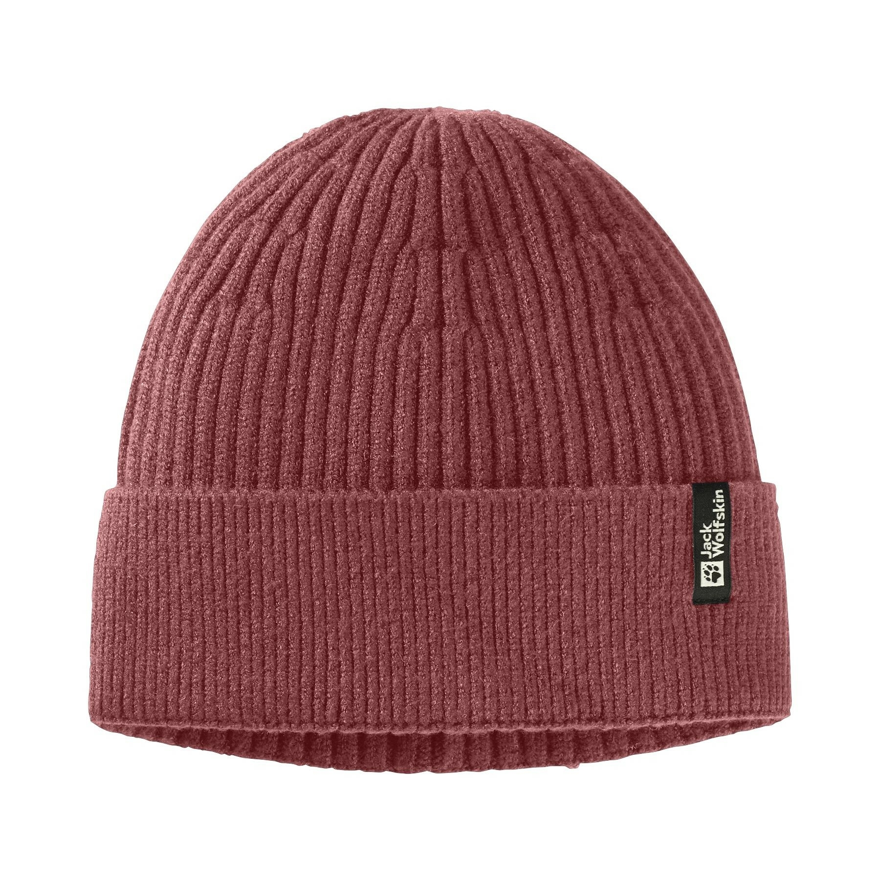 Czapka zimowa Jack Wolfskin COSY BEANIE red coral - ONE SIZE