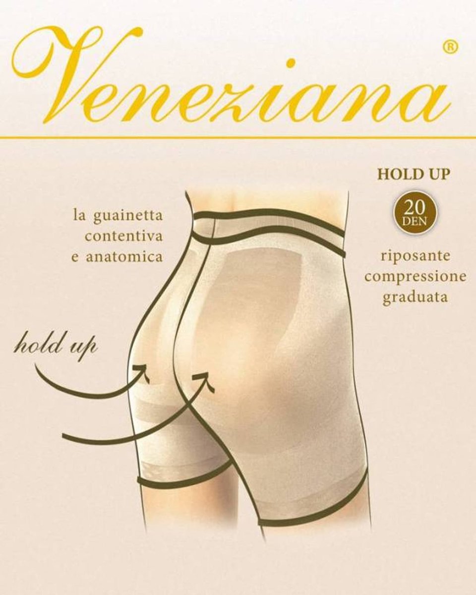 Rajstopy Hold Up 20 Nero (Rozmiar 5)