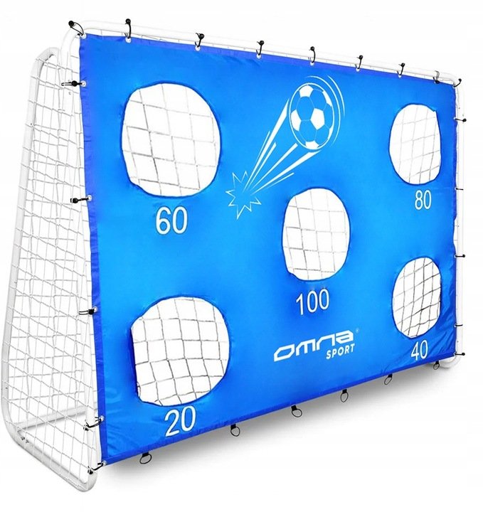 Omna, Bramka piłkarska przenośna, 213 x 150 x 90 cm