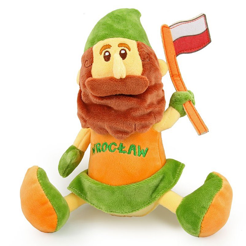 Zabawka pluszowa maskotka Wrocław krasnal