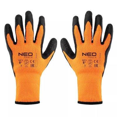 Rękawice robocze ocieplane poliester rozm. 8 NEO, 97-612-8