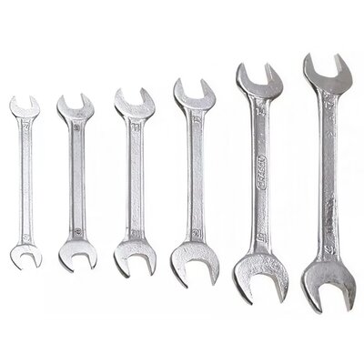 Top Tools Klucze płaskie 6-17 mm 6 sztuk