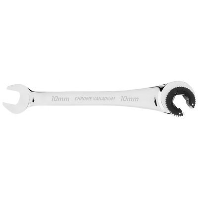 Klucz płasko-oczkowy NEO 09-257 10 mm z grzechotką