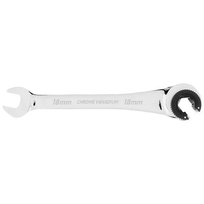 Klucz płasko-oczkowy NEO 09-265 18 mm z grzechotką