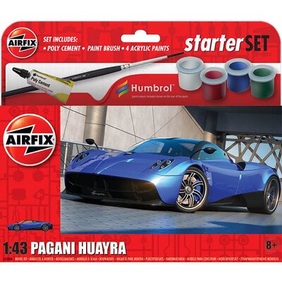 Pagani Huayra zestaw z farbami Airfix