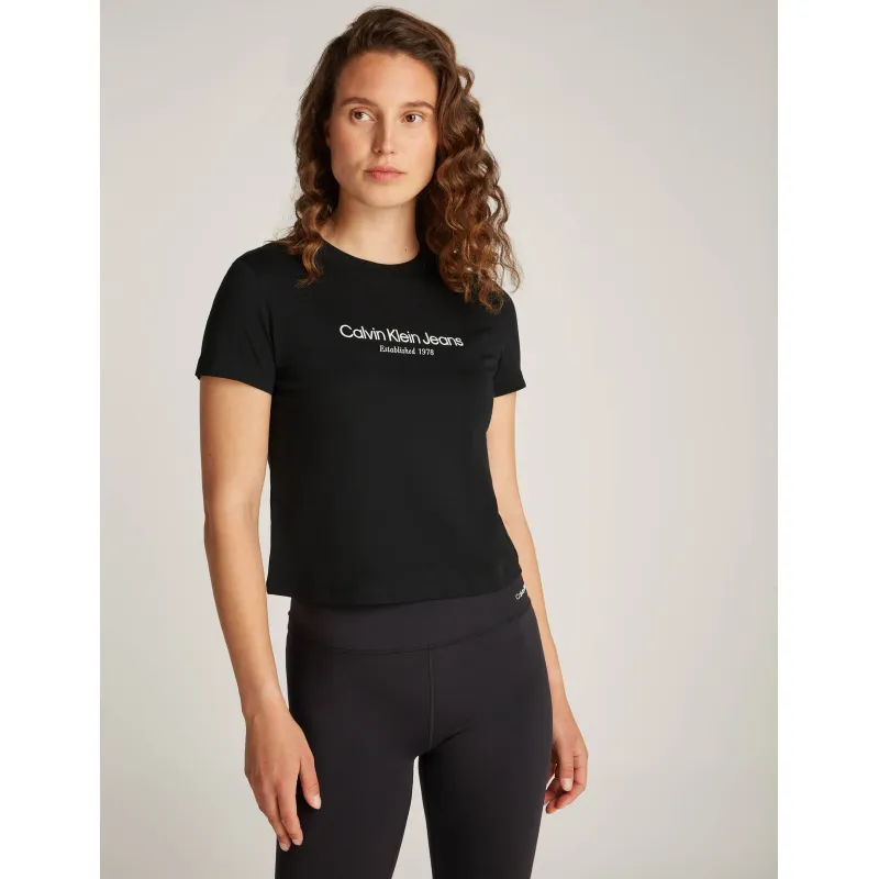 Calvin Klein Jeans T-shirt Institutional | Regular Fit