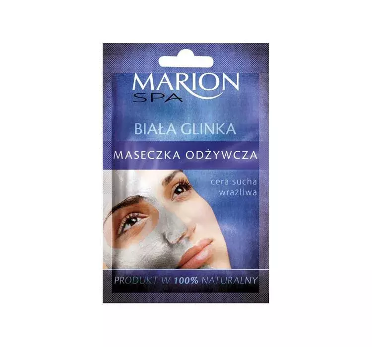 Marion Maseczka odżywcza Biała glinka 8g