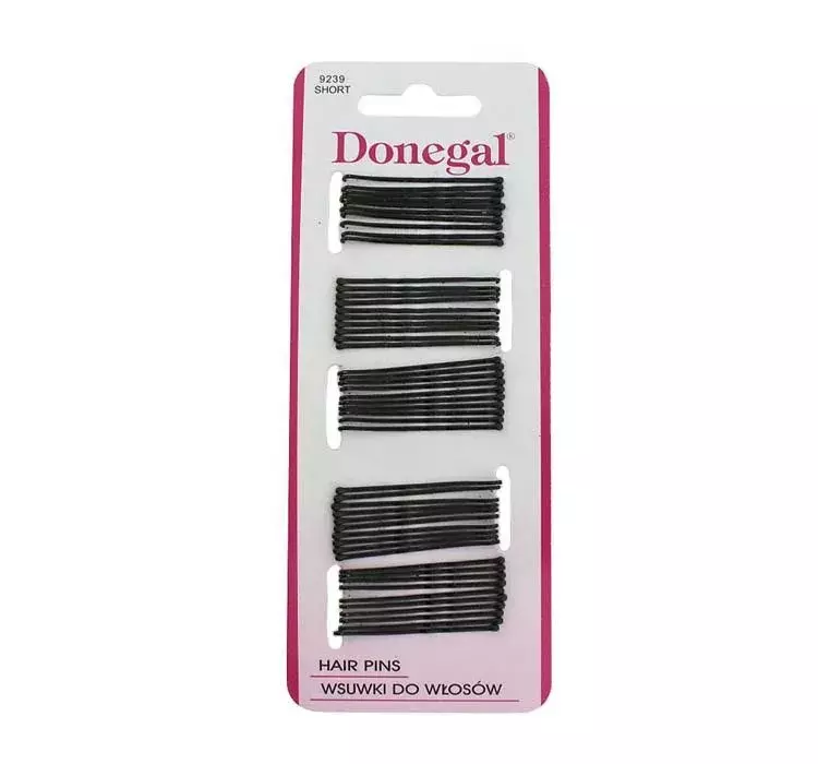 DONEGAL WSUWKA KRÓTKA CZARNA 40 SZTUK (9239)