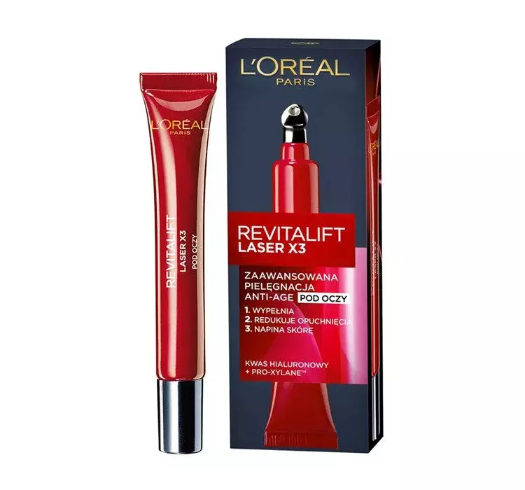 Loreal Paris LOréal Paris Revitalift Laser X3 Zaawansowana pielęgnacja Anti-Age pod oczy 15 ml