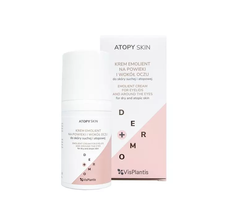 Vis Plantis Atopy Tolerance krem-emolient barierowy na powieki i wokół oczu skóra atopowa 30 ml