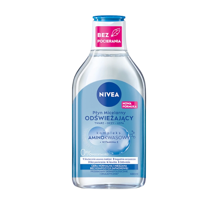 Nivea PIELĘGNUJĄCY PŁYN MICELARNY DO SKÓRY NORMALNEJ I MIESZANEJ 400 ML zakupy dla domu i biura 89256