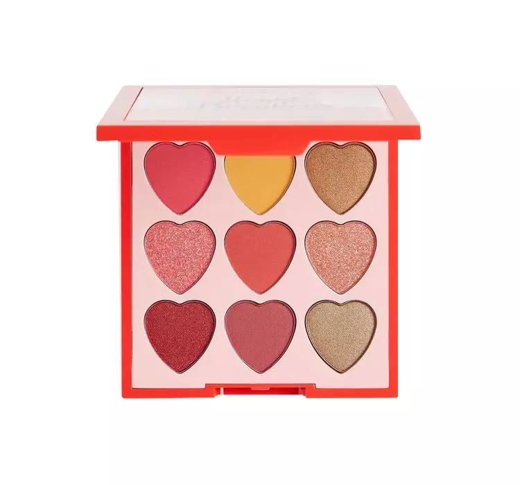 REVOLUTION I Heart I Heart Heart Breakers Palette Paleta 9 Cieni Do Powiek Courage