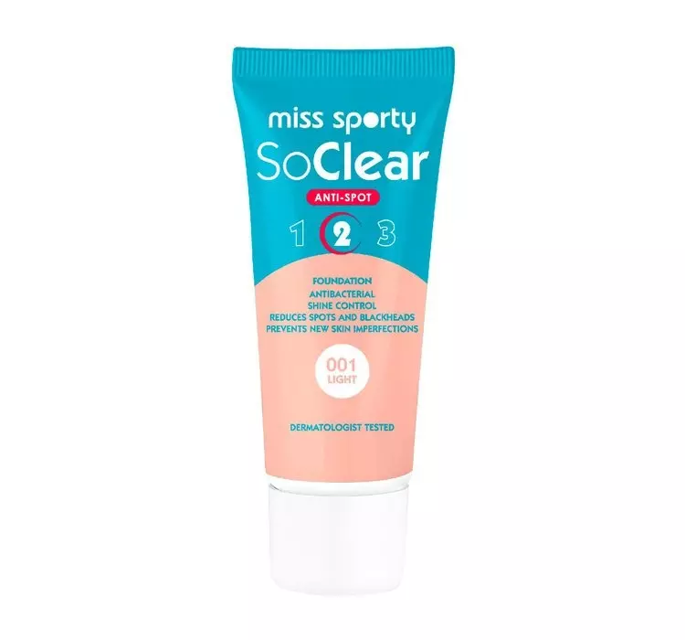 Miss Sporty Podkład w kremie - Foundation So Clear Anti Spot 2 Podkład w kremie - Foundation So Clear Anti Spot 2