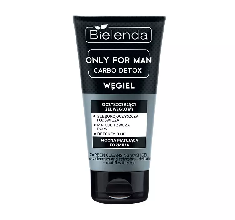 BIELENDA Only For Men Carbo Detox Węgiel oczyszczający żel węglowy 150g