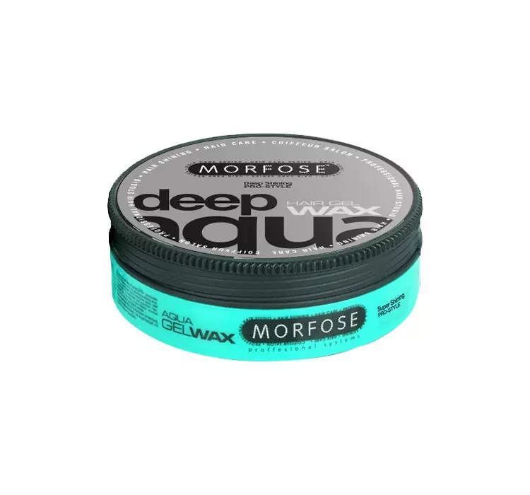 MORFOSE AQUA WAX DEEP AQUA WOSK DO STYLIZACJI WŁOSÓW 150ML