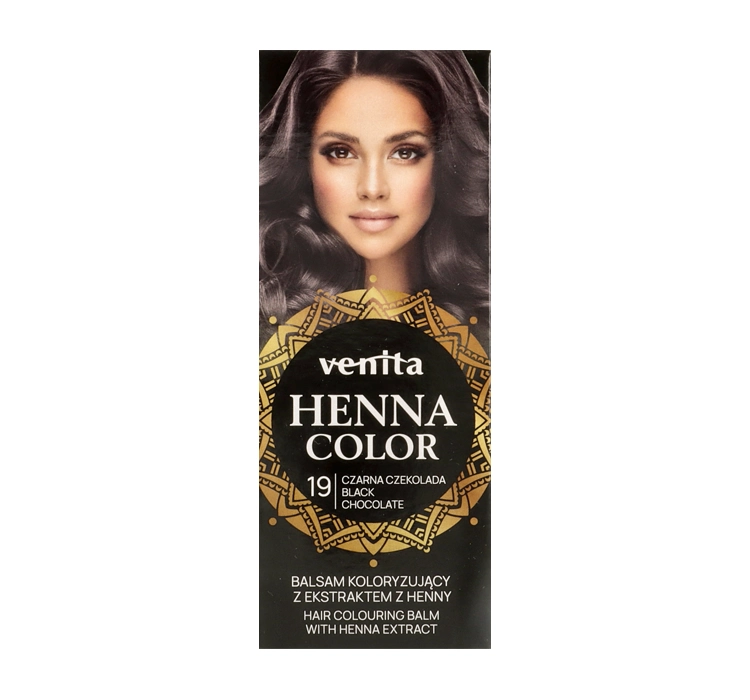 Venita Henna color balsam nr 19 Czarna Czekolada - 3174-0