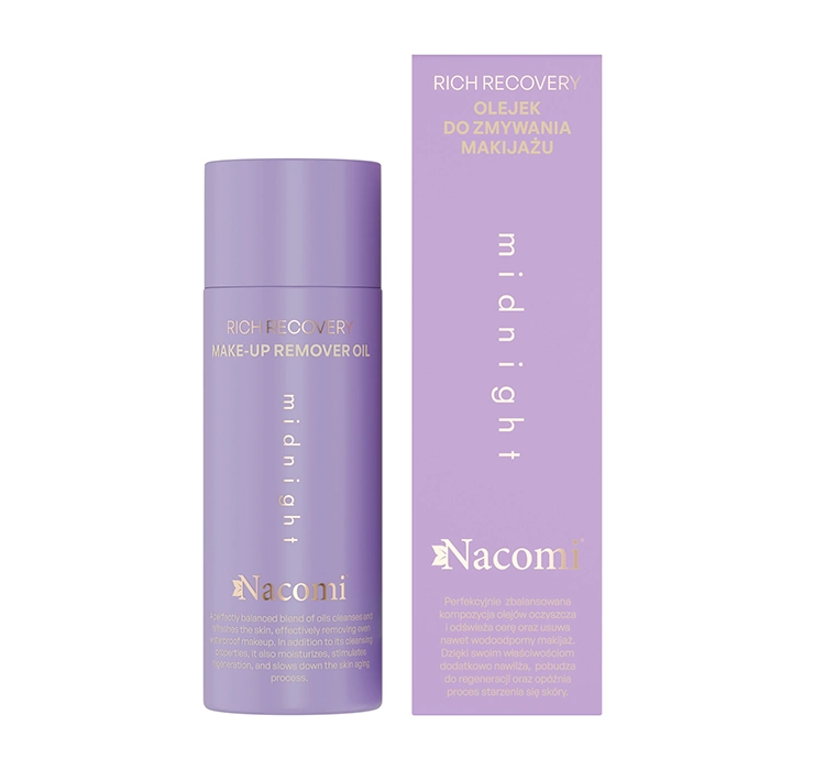 NACOMI MIDNIGHT OLEJEK DO ZMYWANIA MAKIJAŻU 100ML