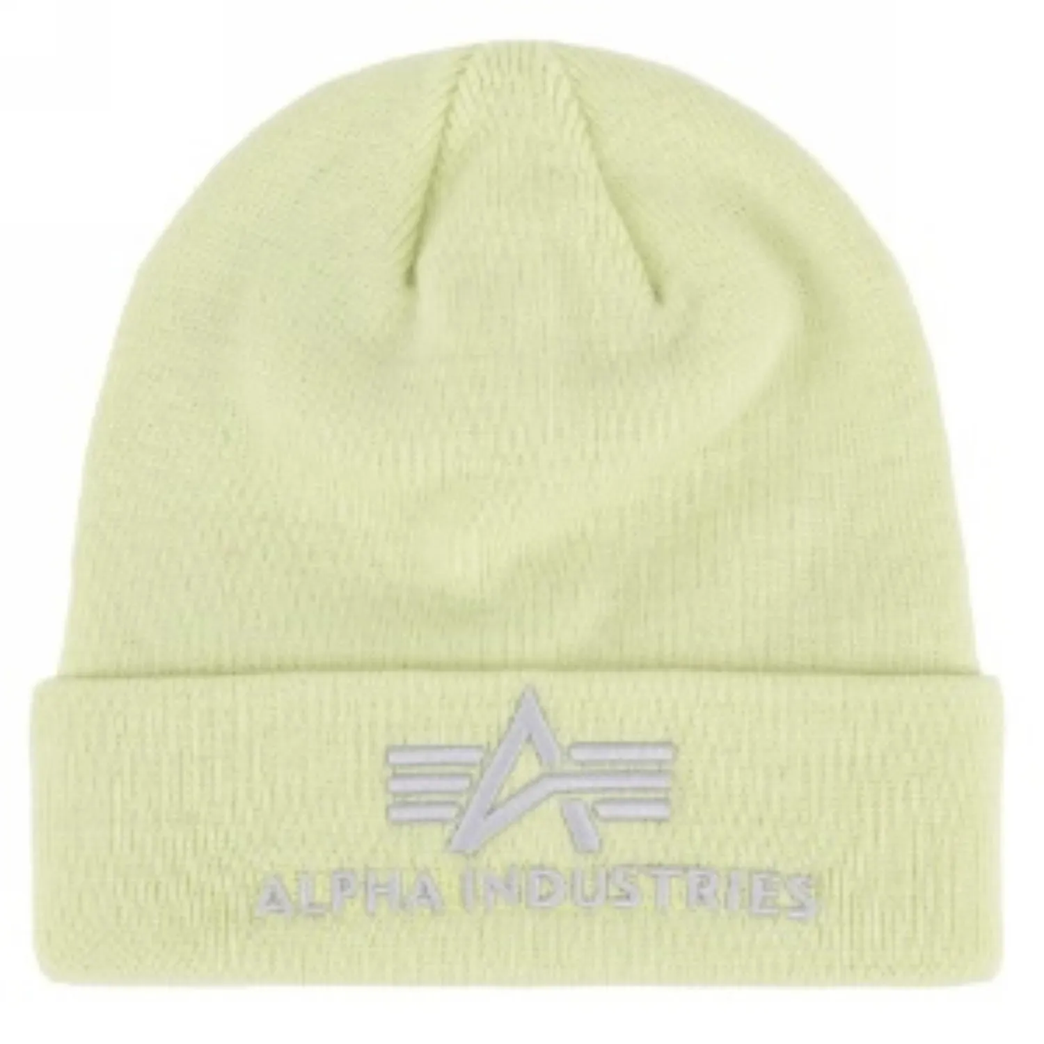 Czapka zimowa Alpha Industries 3D Beanie 168910 722 - Arctic Lime
