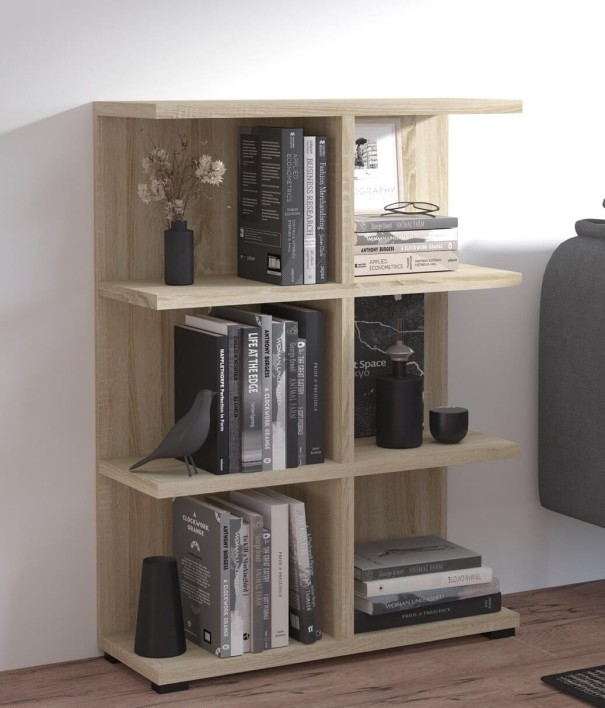 Regał na książki MORE 06 Dąb sonoma