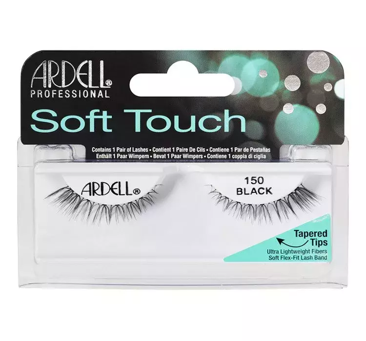 Ardell Sztuczne rzęsy - Soft Touch Eye Lashes Black 150 Sztuczne rzęsy - Soft Touch Eye Lashes Black 150